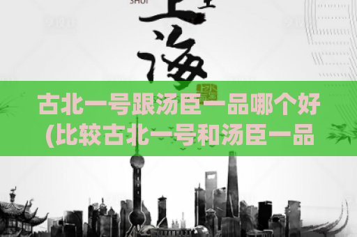 古北一号跟汤臣一品哪个好(比较古北一号和汤臣一品，哪个更好？)