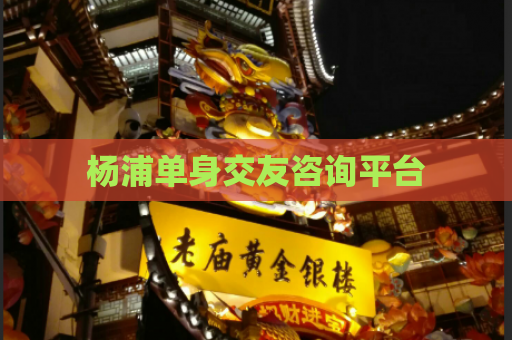 杨浦单身交友咨询平台