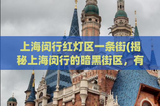 上海闵行红灯区一条街(揭秘上海闵行的暗黑街区，有何不可告人的秘密？)