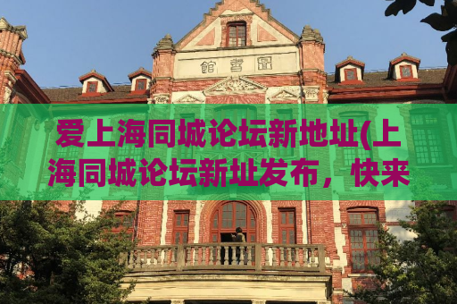 爱上海同城论坛新地址(上海同城论坛新址发布，快来查看！)