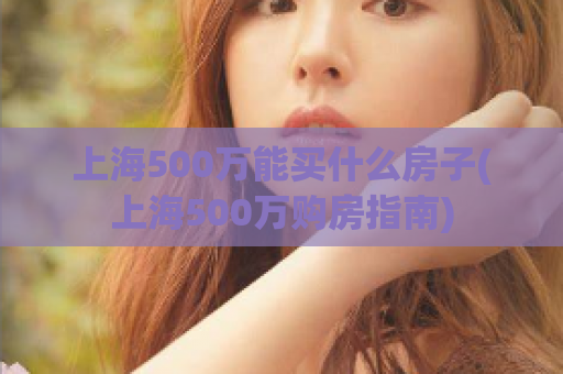 上海500万能买什么房子(上海500万购房指南)