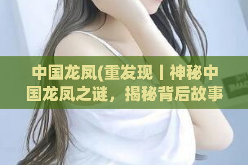 中国龙凤(重发现丨神秘中国龙凤之谜，揭秘背后故事)