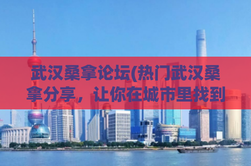 武汉桑拿论坛(热门武汉桑拿分享，让你在城市里找到最佳放松方式)
