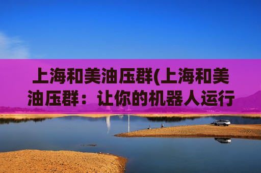 上海和美油压群(上海和美油压群：让你的机器人运行更高效)