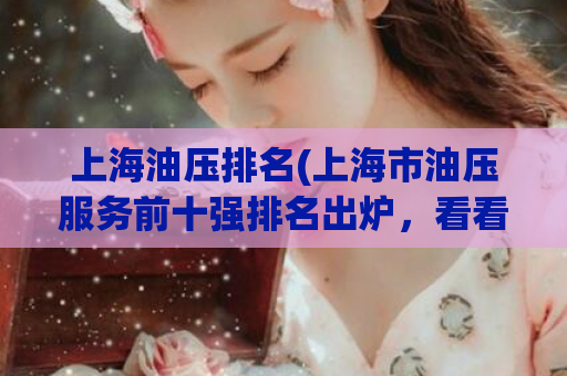 上海油压排名(上海市油压服务前十强排名出炉，看看你家油压店排名咋样)