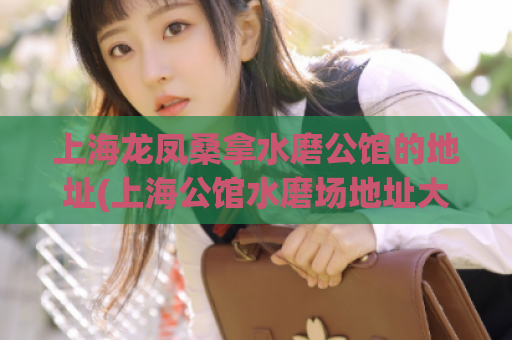 上海龙凤桑拿水磨公馆的地址(上海公馆水磨场地址大揭秘)