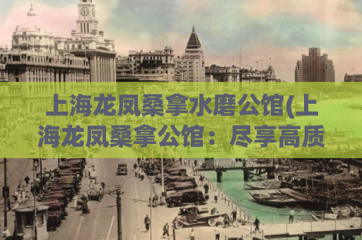 上海龙凤桑拿水磨公馆(上海龙凤桑拿公馆：尽享高质量的水磨服务)