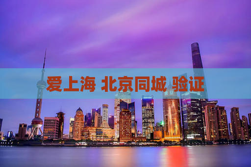 爱上海 北京同城 验证