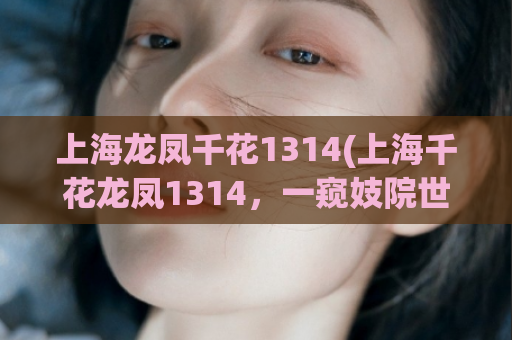 上海龙凤千花1314(上海千花龙凤1314，一窥妓院世界的秘密！)