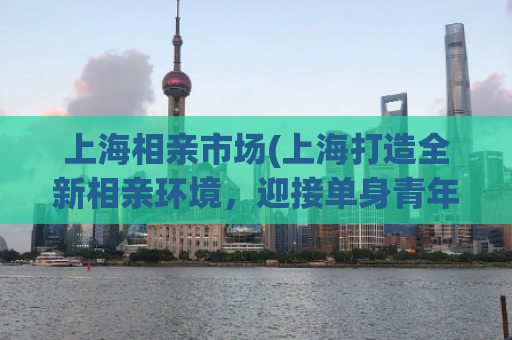 上海相亲市场(上海打造全新相亲环境，迎接单身青年)