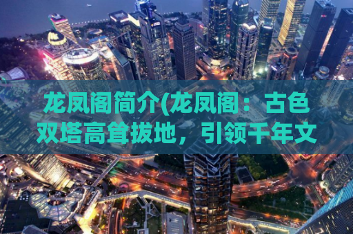 龙凤阁简介(龙凤阁：古色双塔高耸拔地，引领千年文化风韵)