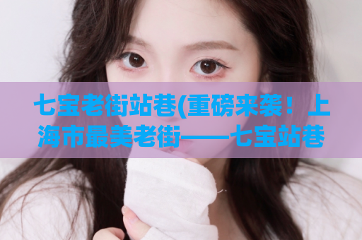 七宝老街站巷(重磅来袭！上海市最美老街——七宝站巷火热开业！)
