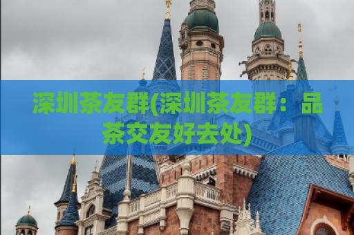 深圳茶友群(深圳茶友群：品茶交友好去处)