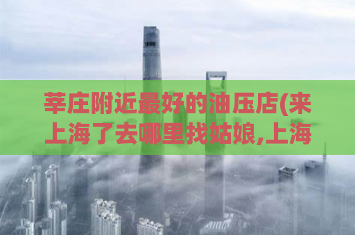 莘庄附近最好的油压店(来上海了去哪里找姑娘,上海龙凤419论坛)