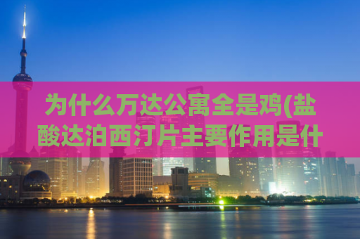 为什么万达公寓全是鸡(盐酸达泊西汀片主要作用是什么,一咸菊菊哔哩哔哩)