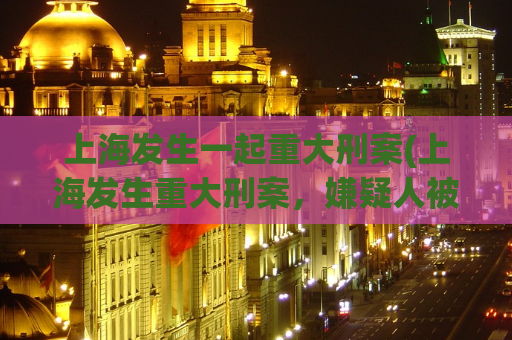 上海发生一起重大刑案(上海发生重大刑案，嫌疑人被抓。)