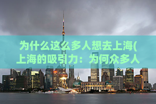 为什么这么多人想去上海(上海的吸引力：为何众多人向往？)